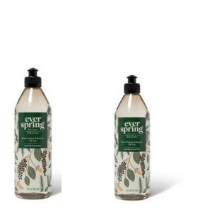 2 Ever Spring Black Pepper & Balsam Dish Soap 18 FL OZ